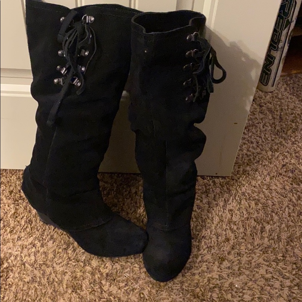 Leather Naughty monkey boots